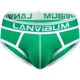 Труси бріфи чоловічі Lanvibum 04-2451 M колір зелений - зображення 1