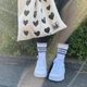 Высокие носки SOX 27-0608 41-45 цвет белый - изображение 2
