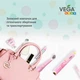Электрическая зубная щетка Vega Kids VK-500B бирюзовая гарантия 1 год - изображение 8