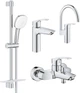 Набор смесителей GROHE Eurosmart UA123248M3 (23324003+33300003+26907003+33202003) - изображение 1