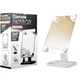 Прямоугольное LED зеркало для макияжа Cosmetie Mirror 360 Rotation Angel, настольное зеркало для макияжа с LED-подсветкой Белое GWD-429-White - изображение 1