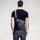 Сумка на плече (пахву) для прихованого носіння документів та грошей Cross Body Black - изображение 8