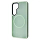 Матовый Ударостойкий чехол WAVE Matte Insane Case with Magnetic Ring Samsung Galaxy S25 mint - изображение 1