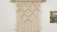 Натуральне настінне панно макраме Handmade, 40 * 52 см в етно стилі, декоративне панно - зображення 4