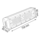 Светильник подвесной 150W промышленный Horoz Electric LED ZEUGMA-150 влагозащищенный 6400K IP65 - изображение 2
