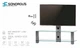 Підставка для телевізора Sonorous PL 2400-C-INX - зображення 2