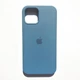 Чохол-накладка Silicone Case для Apple iPhone 12 iPhone 12 Pro Vivid Blue - зображення 2