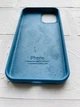 Чохол-накладка Silicone Case для Apple iPhone 12 iPhone 12 Pro Denim Blue - зображення 6