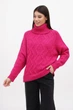 Свитер женский OneSize Малиновый (658945-OneSize) - изображение 1