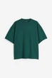 Футболка H&M L изумрудный 24011074658 - изображение 1