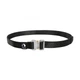 Ремінь Tatonka Quick Release Stretch Belt 25mm Silver сріблястий - зображення 1