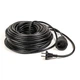 Удлинитель PowerPlant 30 м, 2x1.0мм2, 8А (JY-3021/30) Black - изображение 1
