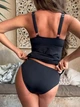 Роздільний купальник Fuba 250435 чорний; стегна 103-106 см; груди 2B 3C; 48 (XL) - зображення 7