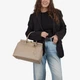 Сумка женская кожаная саквояж средняя Regina Notte Travel bag 3201 Капучино - изображение 2