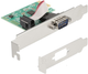 Karta rozszerzeń Delock PCI Express - 1 x Serial RS-232 (4043619899487) - obraz 1