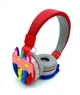 Навушники Bluetooth AKZ K32 Pop IT Червоні - зображення 2