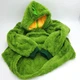 Детская толстовка плед Huggle Hoodie с капюшоном и рукавами для детей до 110 см теплый уютный аксессуар - изображение 6