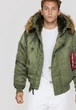 Куртка зимова коротка чоловіча Alpha Industries N-2B Parka 4XL Sage Green - зображення 9