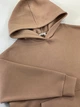 Утепленная кофта-худи оверсайз Mevis мокко 4782-03 152 см - изображение 6