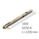 LED лампа VIDEX T8b 18W 1.2M 6200K матовая - изображение 1