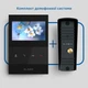 Комплект видеодомофона Slinex SQ-04(Black) + ML-16НD(Black) - изображение 1