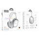 Наушники Bluetooth Hoco W55 Pleasing BT headphones White Silver - изображение 2
