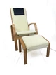 Крісло для відпочинку Avko ARC013 Natural Beige з підставкою для ніг - зображення 1