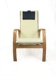 Крісло для відпочинку Avko ARC013 Natural Beige з підставкою для ніг - зображення 3