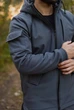 Мужская утепленная куртка Softshell Intruder 0196 5XL Серый ( IN - 0196/04 R ) - изображение 7