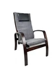 Крісло для відпочинку Avko ARC011 Walnut Grey з підставкою для ніг - зображення 2