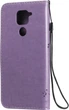 Чохол для Xiaomi Redmi Note 9 (рисунок кіт і дерево) Lilac (15591-3B) - зображення 2