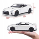 Model metalowy Bburago Nissan GT-R 1:24 biały (4893993010585) - obraz 8