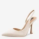 Женские слингбэки Nine West WFA2689-1 5905588533726 37 24.2 см Белые (5905588533764) - изображение 2