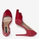 Женские туфли Nine West WFA2733-1 5905588605423 41 26.7 см Красные (5905588605645) - изображение 4