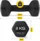 Гантели виниловые 4FIZJO Classic 2 x 3 кг (P-5907739311986) - изображение 4