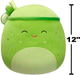 Maskotka Squishmallows Zielona Townes 44591 30 cm (196566444591) - obraz 5