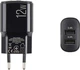 Мережевий зарядний пристрій Brevia ePower 2xUSB-A 12W Black (45012DUB) - зображення 3