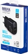 Мережевий зарядний пристрій Brevia ePower 2xUSB-A 12W Black (45012DUB) - зображення 5