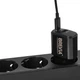 Сетевое зарядное устройство Brevia ePower USB-A QC3.0 18W USB-C PD3.0 20W Black (45020CAB) - изображение 4