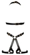 Портупея Bad Kitty Harness 2493381 Черная S/M - изображение 2