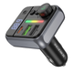 АЗП з FM-модулятором BOROFONE BC50 Ascenso PD20W+QC3.0 car BT FM transmitter Black (6941991115257) - изображение 2