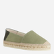 Espadryle damskie Geox D35V0C01043-C3009 36 23.4 cm Jasnozielone (8056206050983) - obraz 2