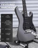 Электрогитара DONNER DST-80 Matton Black - (Комплект) - изображение 3