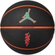 Баскетбольний м'яч Nike JORDAN ALL COURT 8P Z WILLIAMSON DEFLATED чорний помаранчевий Уні (розмір 7) J.100.4141.095.07 - зображення 1