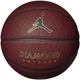 Баскетбольный мяч Nike JORDAN DIAMOND OUTDOOR 8P DEFLATED AMBER/BLACK/METALLIC GOLD/BLACK (размер 7) J.100.8252.891.07 - изображение 1