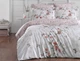 Турецька постільна білизна First Choice Cotton Satin Мatilde white євро - зображення 1