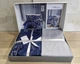 Турецька постільна білизна First Choice Cotton Satin Living Navy Blue євро - зображення 2
