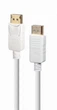Кабель Cablexpert DisplayPort - DisplayPort V 1.2 (M/M), 1.8 м, білий (CC-DP2-6-W) - зображення 1