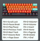 Механічна ігрова клавіатура MUCAI MKA610 60% проводова червоні свічі Red Switch RGB-підсвітка Hot Swap - зображення 7