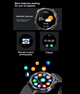 Умные смарт часы HiWatch62G для Android и iOS черные со вторым ремешком - изображение 4